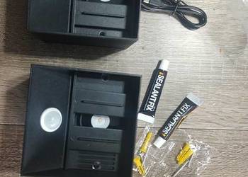 zestaw zewnętrznych kinkietów LED z czujnikiem ruchu i zmierzchu