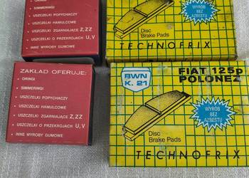 klocki hamulcowa oraz uszczelki do Poloneza
