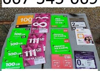 KATOWICE KARTA SIM ANONIMOWE porejestracji pre-paid działają LTE 5G GSM