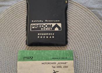Instrukcja obsługi komar 2350 , 2351 , Romet motorynka
