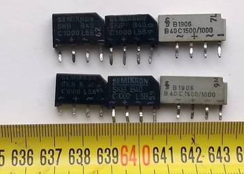 Mostek prostowniczy Graetza 1A/1,5A/40V
