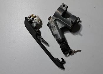 Stacyjka z kluczykiem i klamką Audi 80 B2 zestaw