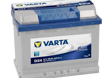 Akumulator Varta Blue Dynamic 12V 60Ah 540A D24 Akumulator Varta Blue Dynamic 12V 60Ah 540A D24