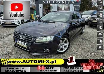 Audi A5 Sportback 2,0 benz, 211KM MANUAL! Sportback z GWARANCJĄ/Zamiana - …