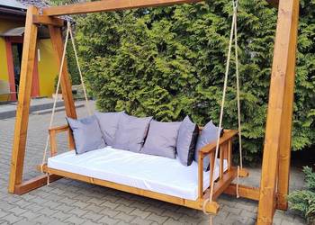 Huśtawka ogrodowa, łóżko ogrodowe, bujanka.