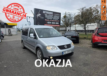 Volkswagen Caddy 2.0 TDI 150 KM, Klimatyzacja Dwustrefowa, Hak, El. Szyby,…