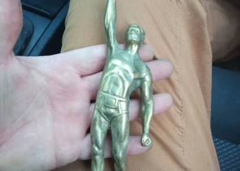 Olimpijczyk rzymianin figurka mosiężna