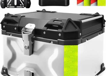 VOKKA Topcase Motocykl, 45L Wodoodporny Kufer Na Skuter, z Zamkiem, Oparcie