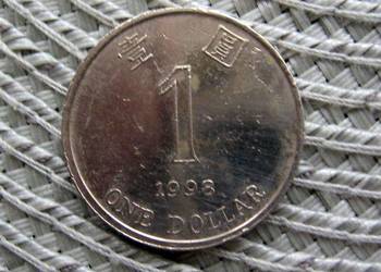 Hong kong 1 Dolar 1998r