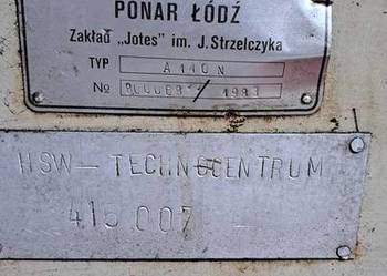 Szlifierka do wałków Jotes A 440N x  2000