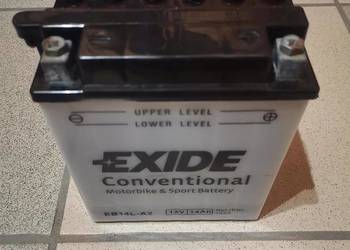 AKUMULATOR 12V 14Ah 145A EXIDE,EB14L-A2 YB14L-A2,JAK NOWY