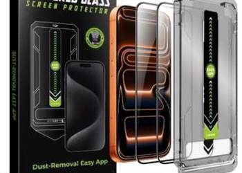 Szkło hartowane iphone 14. 15. 16. 17. Pro, Pro Max, plus