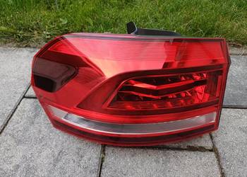 Lampa lewa tył VW Touran III 2015-2019 led + migacz żarówka