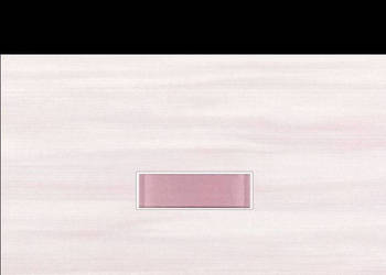 Dekor Artiga lawenda Inserto Glass 25 x 35, Cersanit, Opoczno, płytki