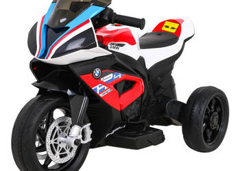 Autko motorek MOTOR ŚCIGACZ BMW na akumulator jeździk 3 kołowy auto