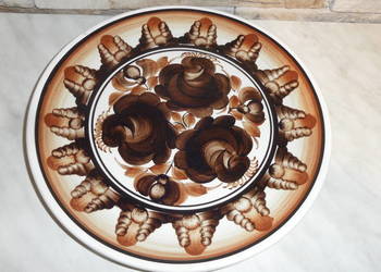 Talerz Koło -Fajans