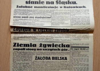 Z krainy czarnych diamentów gazeta 1935r Zagłębie Dąbrowskie
