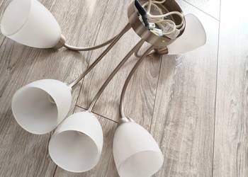 lampa sufitowa Ikea 5 lamp kloszy