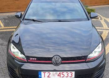 VW Golf VII GTI 2016 bi-xenon skóry szyberdach Dsg 2 kpl felg lato+zima