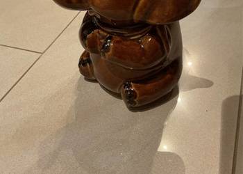 Słoń Porcelanowy Tajemny Schowek Sygnowany Czasy PRL