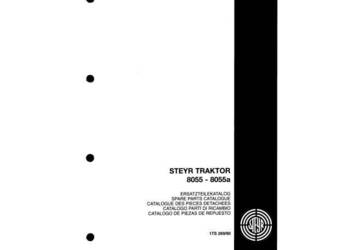 STEYR 8055, 8055A KATALOG CZĘSCI wysyłka !