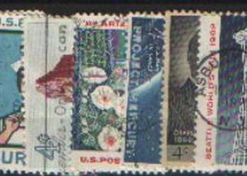 Zn. USA Sn 1187, 90 - 3, 5, 6 kas 1961