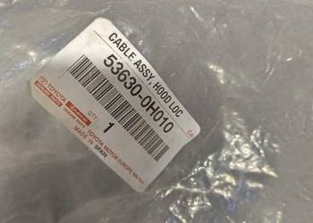 53630-0H010 linka cięgno maski pokrywy silnika toyota Aygo C1 107