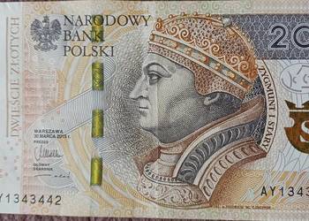 200 zł Zygmunt I Stary 30.III.2015 r.-seria A Y.1.3.4.3.4.4.2