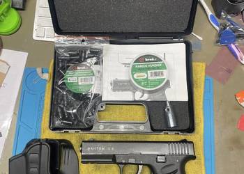 Pistolet hukowy phantom 5.6 cały zestaw