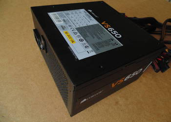 Zasilacz komputerowy 650W Corsair VS650 650W 80PLUS BOX