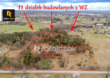 Działka Pomieczyno Kartuska 1812m2