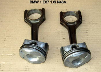 TŁOK, KORBOWÓD BMW E87, 1.6i, N4316Aa, 81.996, 7504