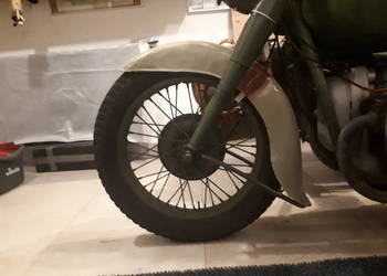 BMW R71, 51, 61, R52 Błotnik przedni ucho słonia M72 wojenna ZIS