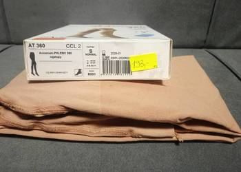 Rajstopy uciskowe 2 klasa kompresji Aries Avicenum 360 DEN beżowe(natura)