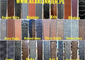 Producent ala klinkier, ogrodzenie, imitacja klinkieru, ogrodzenia