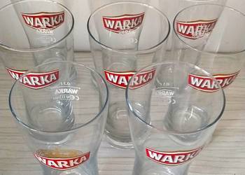Warka - szklanki 8szt. NOWE 0,3l