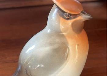Figurka porcelanowa "Jemiołuszka" Sygn. Łomonosow. Made in USSR./ZSRR.  Syg