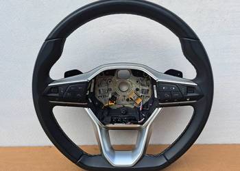 5FA419091ES kierownica skórzana multifunkcja Seat Leon IV