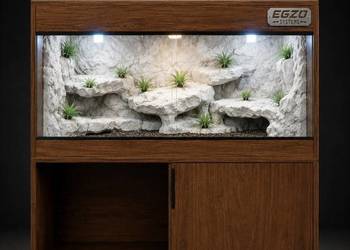 Terrarium dla agamy brodatej żółwia greckiego gekona lamparciego
