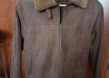 Kurtka chłopięca z podszewką z owczej skóry