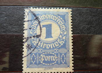 Znaczki 1 Porto