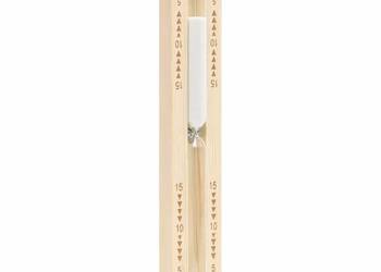 vidaXL Klepsydra do sauny, 15-minutowa, lite drewno sosnowe(SKU:51688)