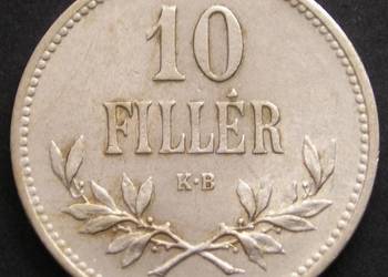 Austro - Węgry  - 10 filler  - 1916
