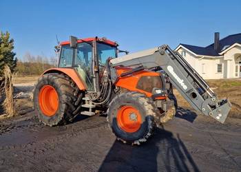 Ciągnik rolniczy Kubota M130X z ładowaczem czołowym Quicke Q55