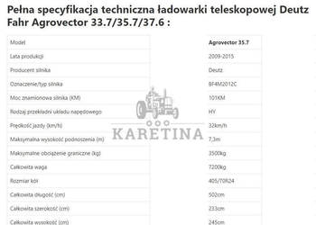 Deutz Fahr Agrovector 35.7 [CZĘŚCI MECHANICZNE] - Skrzynia - Silnik - Siło…