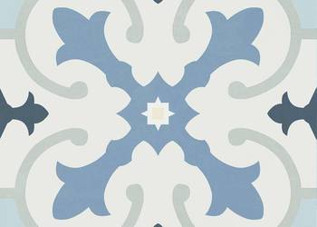 Gres HANOI BLUE 32,9×32,9 patchwork