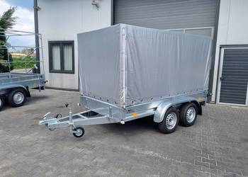Przyczepka samochodowa 300x156 750kg PRODUCENT SIDECAR Bytów