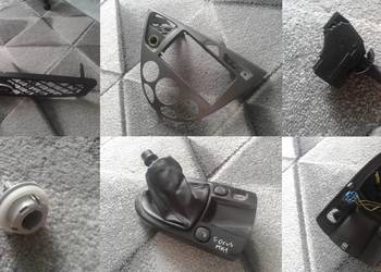 Focus mk1 grill, ramka klimatyzacji, dźwignia wycieraczek, oprawka, mieszek