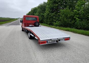 Autolaweta Fiat Ducato 2.3 JTD 120KM * Klima* Najazd Panelowy* Laweta *