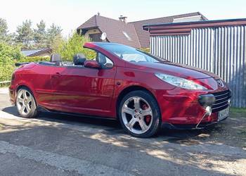 Peugeot 307 CC Sport 2.0 177 KM RFK • Cabrio • Skóra • 18” • Dwa komplety k